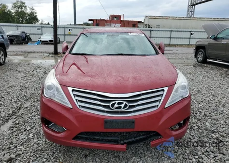 2013 Hyundai Azera z USA, uszkodzony, nr VIN KMHFG4JG4DA226627